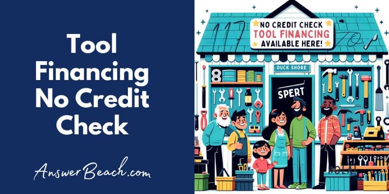 Blog post image of Cartoon Tool Shop - Tool Financing No Credit Check?